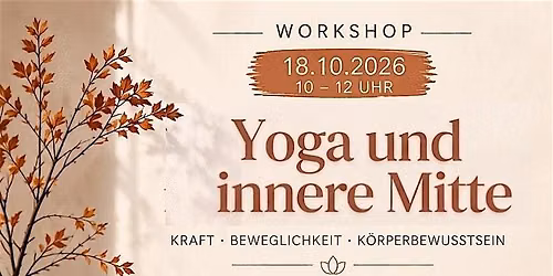 Yoga und die innere Mitte - Workshop