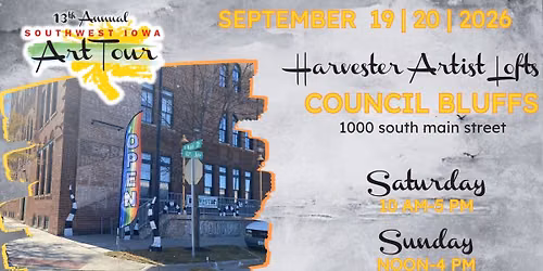 Southwest Iowa Art Tour at Harvester Artist Lofts - Council Bluffs