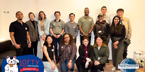 Lofty Speakers Toastmasters (in-person meeting)