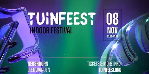 Tuinfeest Indoor Festival