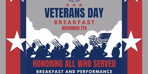 MCCA Veterans Day Breakfast \u2013 Veterans and Spouses Only