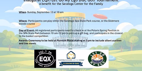 Inaugural EQX\/Let Go My Ego Disc Golf Tournament