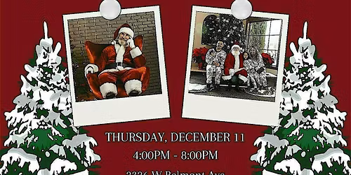 Pictures with Santa Claus!