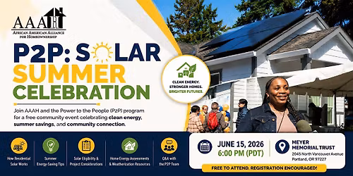P2P: Solar Summer Celebration
