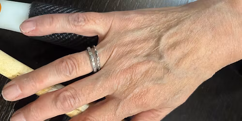 Making Silver Stacking Rings Workshop+ fizz Workshop