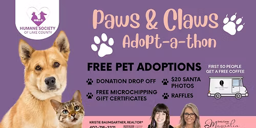 Paws & Claws Adopt-A-Thon (4th Annual)
