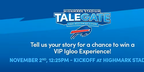 Highmark Stadium TaleGate! | November 2