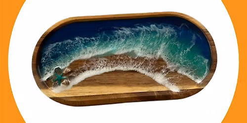 Ocean Themed Resin Art Workshop
