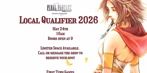 Final Fantasy TCG: Local Qualifier 2026