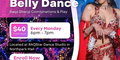 Beginner Belly Dance Session (Mondays!)