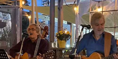 Acoustic music at Simple Eats with Fred and Bernie