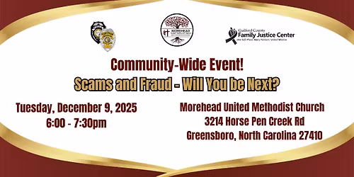 Scams & Fraud Community Presentation