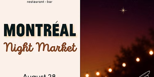 Montreal Night Market