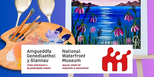 Grown Up Paint Along at The National Waterfront Museum - Full Moon