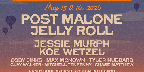 2026 Boots In The Park - 2 Day Pass at Balloon Fiesta Park