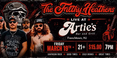 THE FILTHY HEATHENS Live at Arties