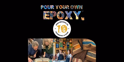 Pour Your Own Epoxy\u2122 (December 29th at Omni Brewing Co., Maple Grove, MN)