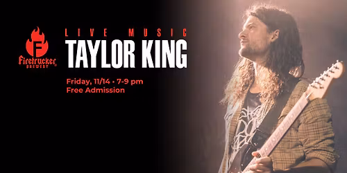 Taylor King at Firetrucker Brewery