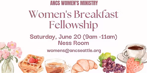 Women of Destiny Monthly Breakfast