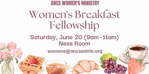 Women of Destiny Monthly Breakfast