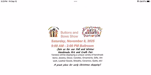 Hampton Helping Hands Button and Bows Craft Show