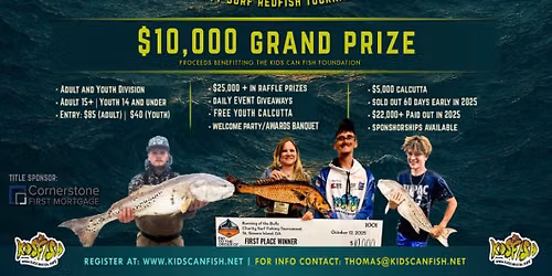 Running of the Bulls Charity Surf Redfish Tournament