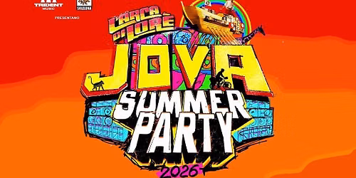 Jova Summer Party 2026 - L'arca Di Lor\u00e8 a Olbia