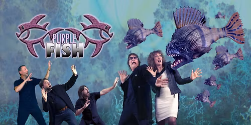 New Year's Eve Party with Purple Fish
