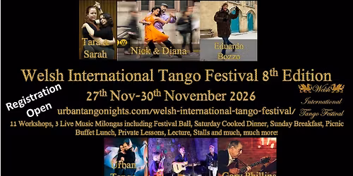 Welsh International Tango Festival 8th Edition