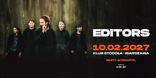 EDITORS | 10.02.2027 | STODO\u0141A, WARSZAWA