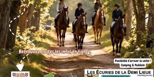 Balade Balis\u00e9e en For\u00eat - Rallye \u00e9questre -Journ\u00e9e de la Randonn\u00e9e \u00e9questre