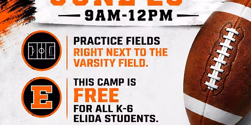 Elida Youth Football Camp