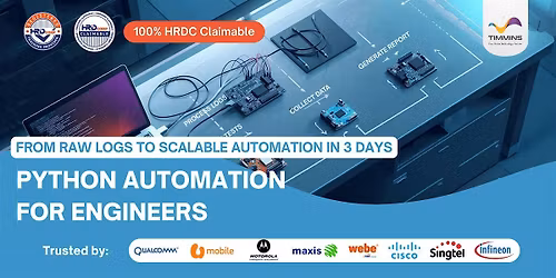Python Automation for Engineers Training | HRDC Claimable | Penang