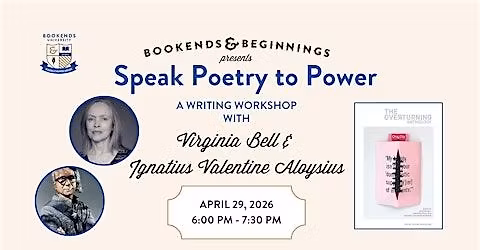 Speak Poetry to Power: A Writing Workshop