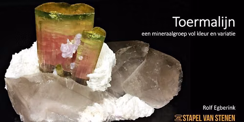 Lezing 'Toermalijn' voor Haagse geologische vereniging