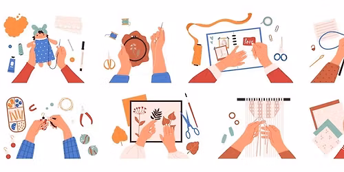 Keep Calm & Carry Yarn Crafting Circle