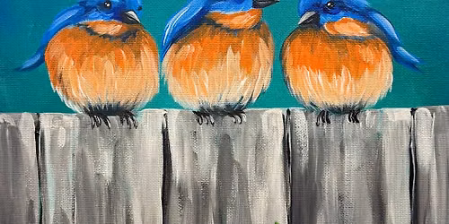 Three Little Birds Paint Night at the Grateful Table - Castlegar