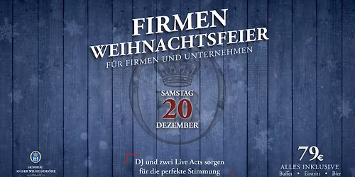 Firmen Weihnachtsfeier