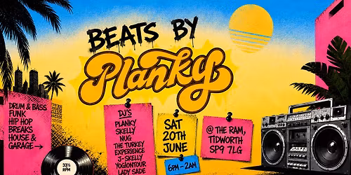Beats By Planky @ The Ram, Tidworth
