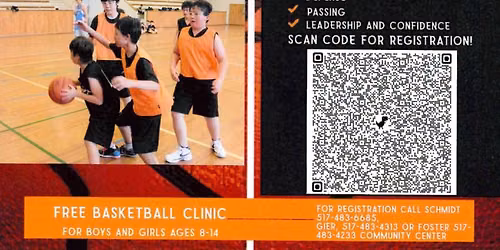 Lansing's Free Basketball Clinic!