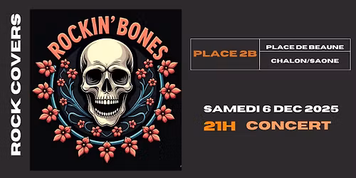 Concert Ronckin' Bones au Place 2B