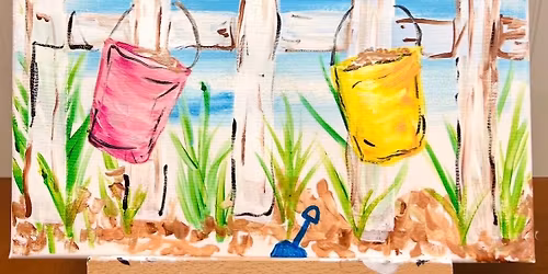 Seaside Buckets: Painting Workshop