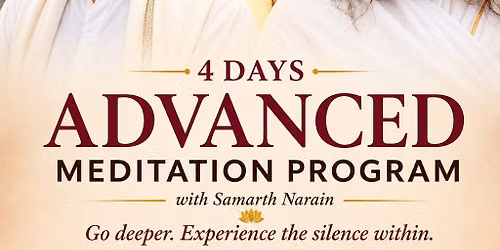 Advanced Meditation Program