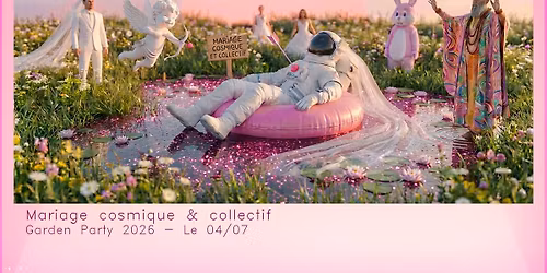Garden-party 2026 - \u00ab Mariage collectif & cosmique \u00bb