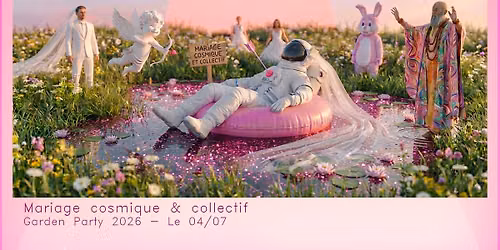 Garden-party 2026 - \u00ab Mariage collectif & cosmique \u00bb