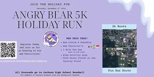 2025 Angry Bear Holiday 5k and Fun run