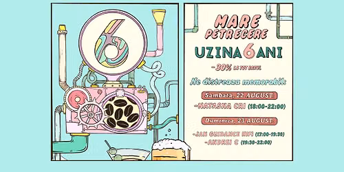 UZINA COFFEE 6 ANI | Cafea, Muzic\u0103, Prieteni & Spirit Alternativ
