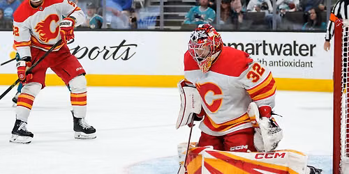 San Jose Sharks at Calgary Flames at Scotiabank Saddledome