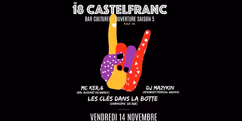 14\/11 \ud83d\udd36 SOIRE\u0301E D'OUVERTURE \ud83d\udd36 SAISON 5