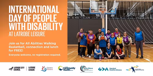 International Day of People with Disability - Walking Basketball Traralgon